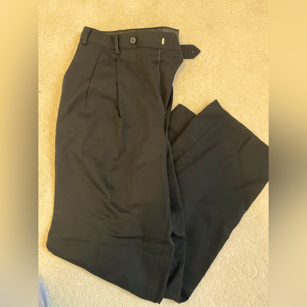 Brooks Brothers Dress Pants, Black. Size 36 Waist. Excellent Condition.